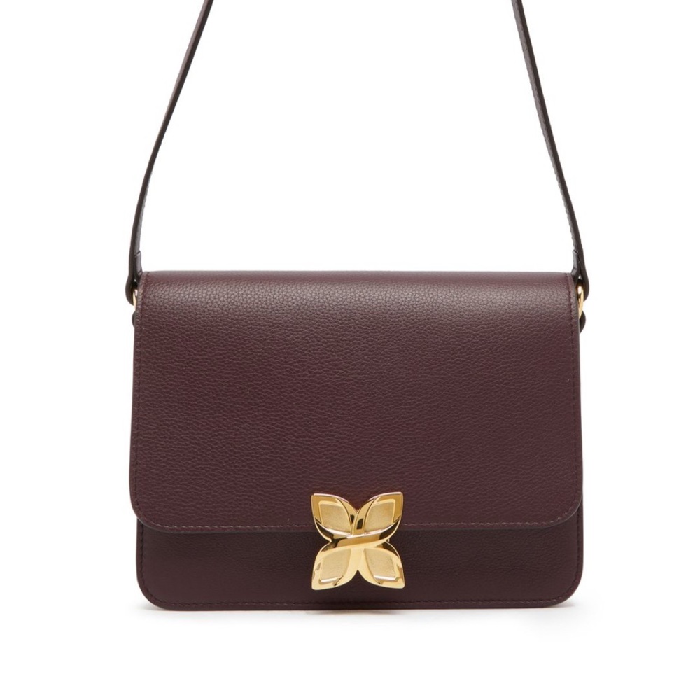 Fleuron Prune Hortensia Purse - NWOT